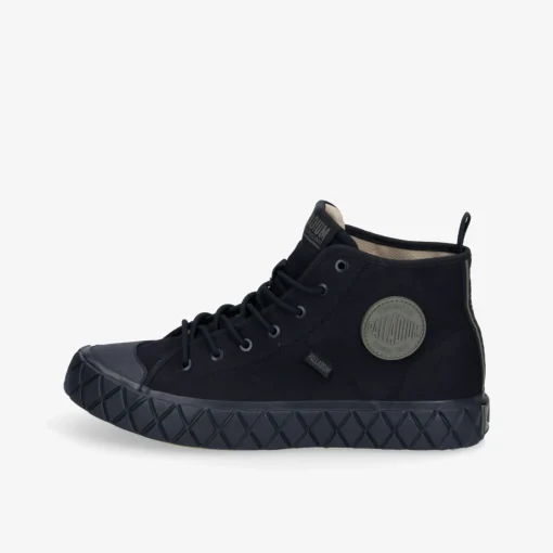PALLADIUM PALLA ACE MID SUPPLY Herren Leinenschuh-Herren Halbschuhe | Sneaker