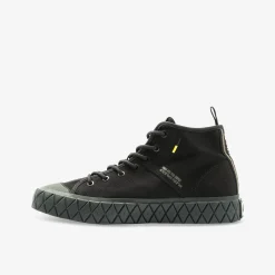 PALLADIUM PALLA ACE MID SUPPLY Damen Leinenschuh-Damen Halbschuhe | Sneaker