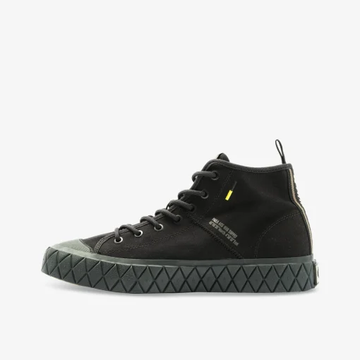 PALLADIUM PALLA ACE MID SUPPLY Damen Leinenschuh-Damen Halbschuhe | Sneaker