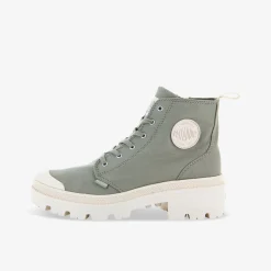 PALLADIUM PALLABASE TWILL Damen Leinenschuh-Damen Halbschuhe