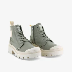 PALLADIUM PALLABASE TWILL Damen Leinenschuh-Damen Halbschuhe