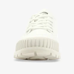 PALLADIUM PALLASHOCK LO ORG 2 STAR WHITE Damen Leinenschuh-Damen Halbschuhe