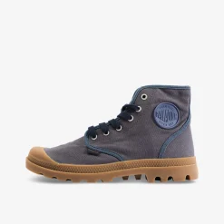 PALLADIUM PAMPA HI MOOD Herren Leinenschuh-Herren Stiefel