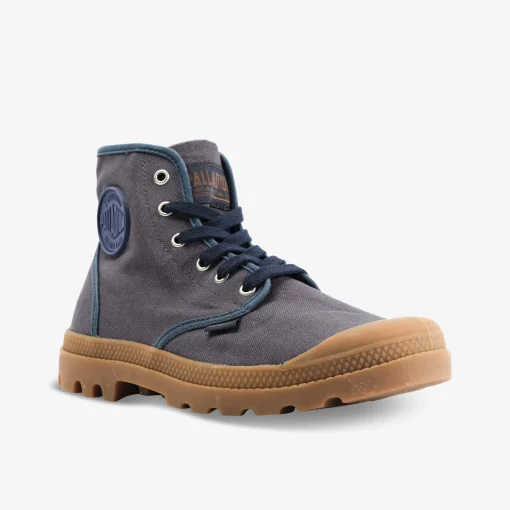 PALLADIUM PAMPA HI MOOD Herren Leinenschuh-Herren Stiefel