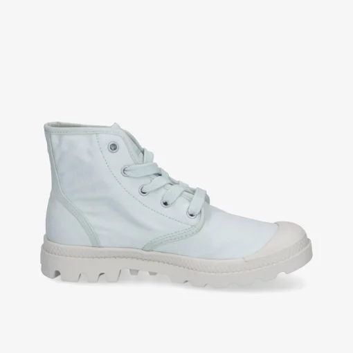 PALLADIUM ​ Pampa High Damen Leinenschuh-Damen Halbschuhe | Größen Ab 42