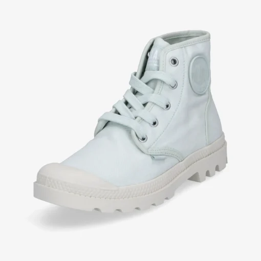 PALLADIUM ​ Pampa High Damen Leinenschuh-Damen Halbschuhe | Größen Ab 42
