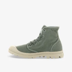 PALLADIUM WOMENS PAMPA HI Damen Leinenschuh-Damen Halbschuhe