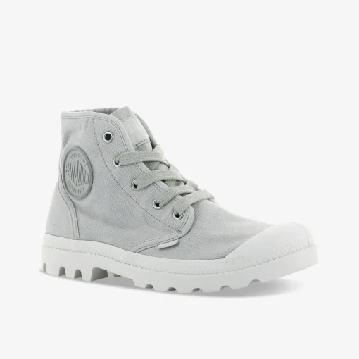 PALLADIUM WOMENS PAMPA HI Damen Leinenschuh-Damen Halbschuhe