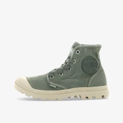 PALLADIUM WOMENS PAMPA HI Damen Leinenschuh-Damen Halbschuhe
