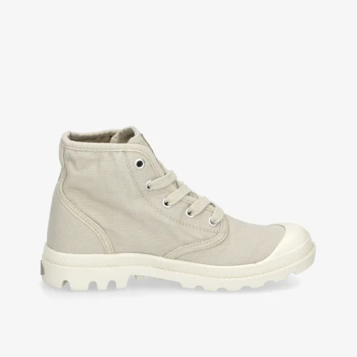 PALLADIUM WOMENS PAMPA HI Damen Leinenschuh-Damen Halbschuhe