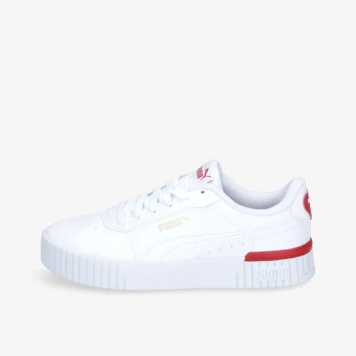 PUMA Carina 2.0 Red Thread JR Kinder Sneaker Low-Kinder Sneaker