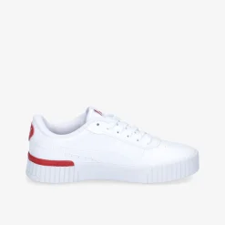 PUMA Carina 2.0 Red Thread JR Kinder Sneaker Low-Kinder Sneaker