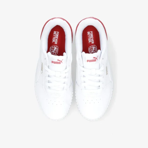 PUMA Carina 2.0 Red Thread JR Kinder Sneaker Low-Kinder Sneaker