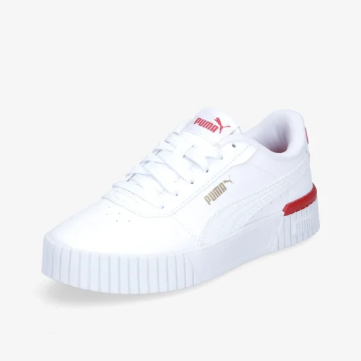 PUMA Carina 2.0 Red Thread JR Kinder Sneaker Low-Kinder Sneaker