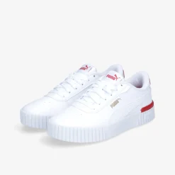 PUMA Carina 2.0 Red Thread JR Kinder Sneaker Low-Kinder Sneaker
