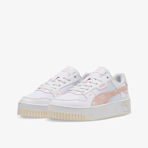 PUMA Carina Street Lux Crafted Flowers Damen Plateau Sneaker-Damen Sneaker