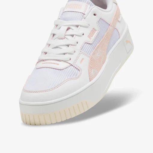 PUMA Carina Street Lux Crafted Flowers Damen Plateau Sneaker-Damen Sneaker