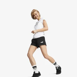 PUMA ESS 4 Damen Sweet Shorts-Damen Hosen & Leggins
