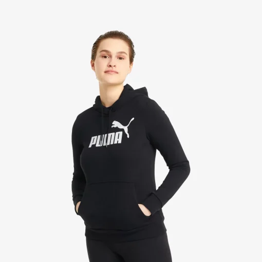 PUMA ​ ESS Logo Damen Hoodie-Damen Hoodies & Sweater