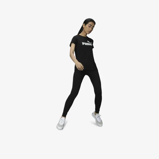 PUMA ​ ESS Logo Damen T-Shirt-Damen T-Shirts