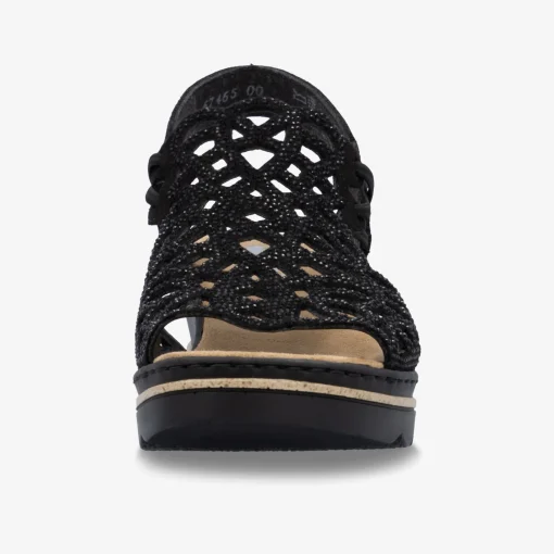 rieker Damen Keilsandalen-Damen Sandalen