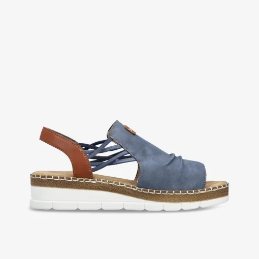 rieker Damen Keilsandalen-Damen Größen Ab 42 | Sandalen