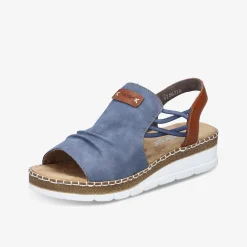 rieker Damen Keilsandalen-Damen Größen Ab 42 | Sandalen