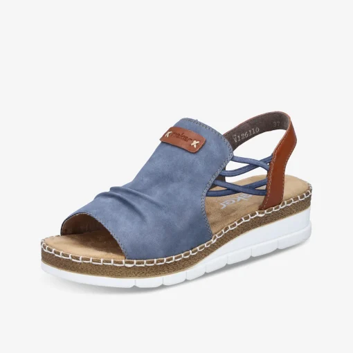 rieker Damen Keilsandalen-Damen Größen Ab 42 | Sandalen