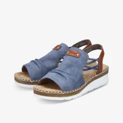 rieker Damen Keilsandalen-Damen Größen Ab 42 | Sandalen