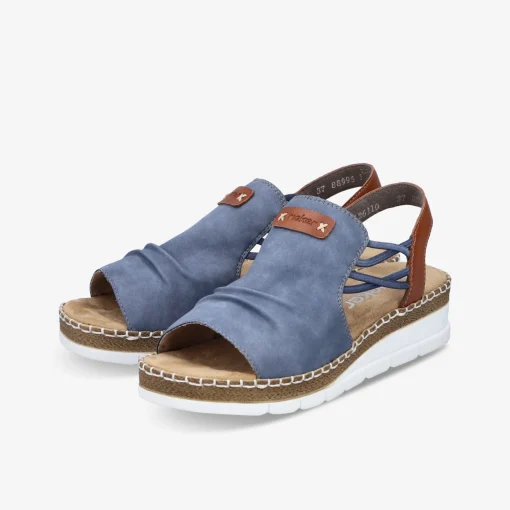 rieker Damen Keilsandalen-Damen Größen Ab 42 | Sandalen