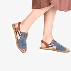 rieker Damen Keilsandalen-Damen Größen Ab 42 | Sandalen
