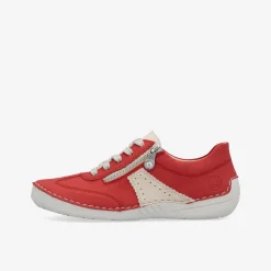 rieker Damen Klassische Schnürer-Damen Halbschuhe