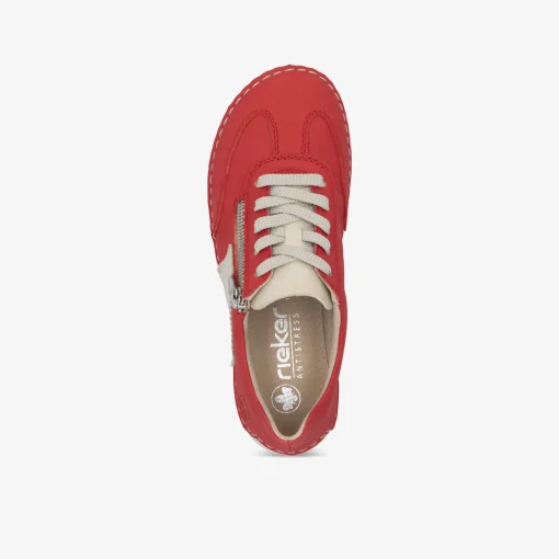 rieker Damen Klassische Schnürer-Damen Halbschuhe
