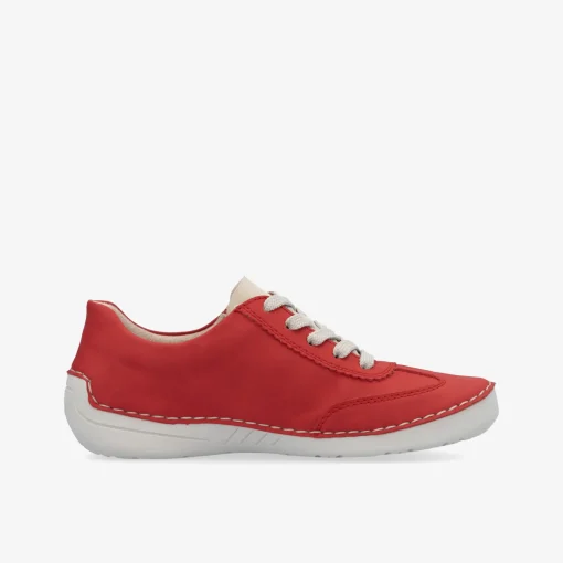rieker Damen Klassische Schnürer-Damen Halbschuhe