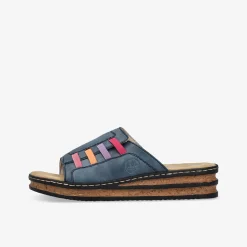 rieker Damen Pantoletten-Damen Sandalen