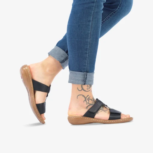 rieker Damen Pantoletten-Damen Sandalen | Größen Ab 42