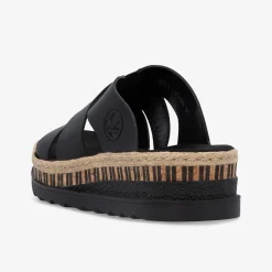 rieker Damen Pantoletten-Damen Sandalen