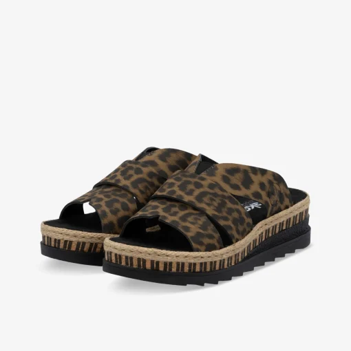 rieker Damen Pantoletten-Damen Sandalen | Größen Ab 42