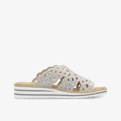 rieker Damen Pantoletten-Damen Komfortschuhe | Sandalen