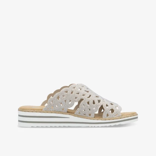 rieker Damen Pantoletten-Damen Komfortschuhe | Sandalen