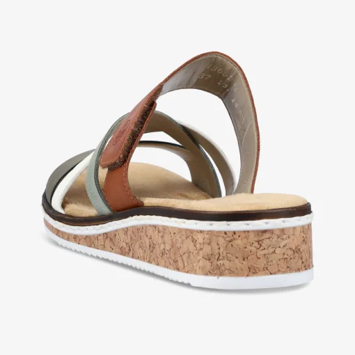 rieker Damen Pantoletten-Damen Sandalen