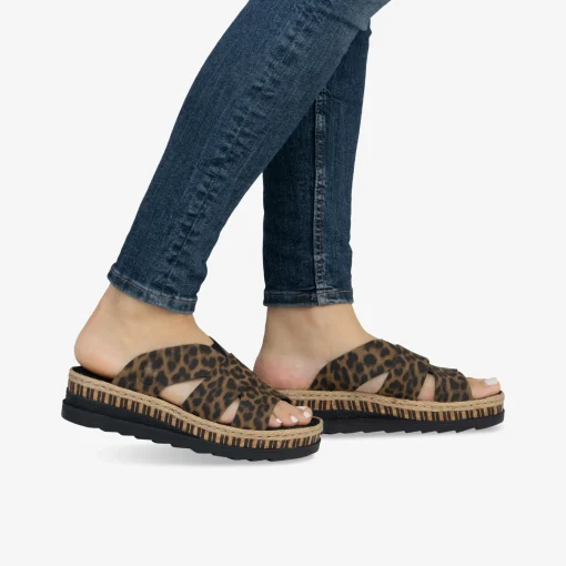 rieker Damen Pantoletten-Damen Sandalen | Größen Ab 42
