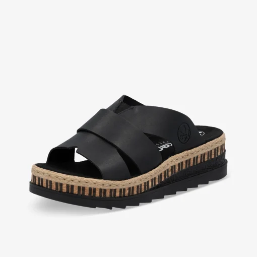 rieker Damen Pantoletten-Damen Sandalen