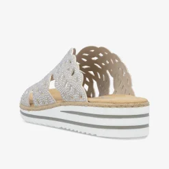 rieker Damen Pantoletten-Damen Komfortschuhe | Sandalen