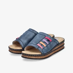 rieker Damen Pantoletten-Damen Sandalen