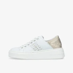 rieker Damen Plateau Schnürer-Damen Halbschuhe