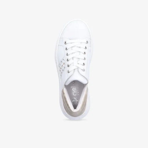 rieker Damen Plateau Schnürer-Damen Halbschuhe