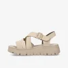 rieker Damen Plateausandalen-Damen Sandalen