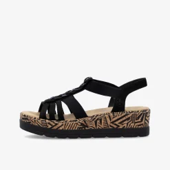 rieker Damen Plateausandalen-Damen Sandalen | Größen Ab 42
