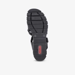 rieker Damen Plateausandalen-Damen Sandalen